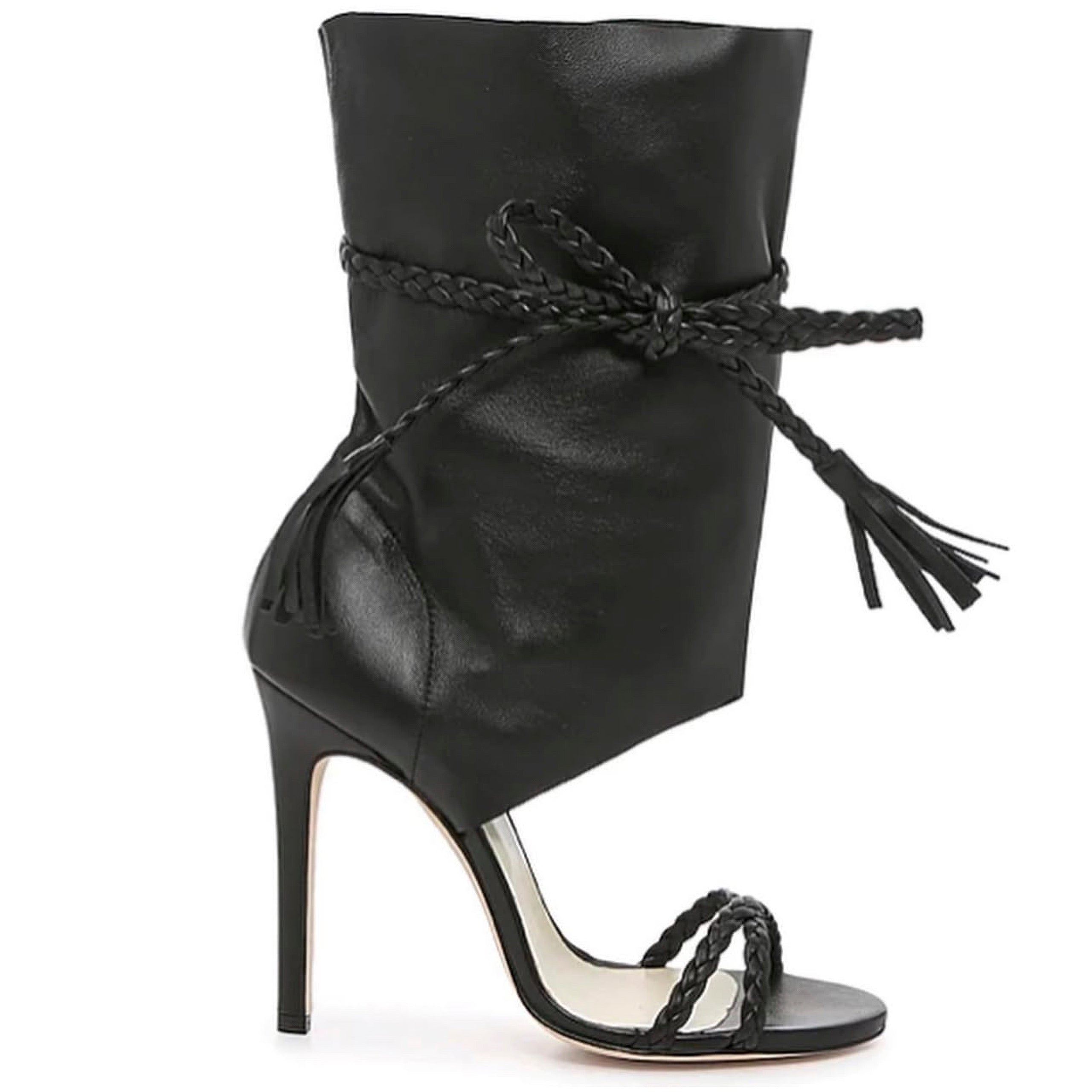 Misty Ankle Bootie Sandal in Black