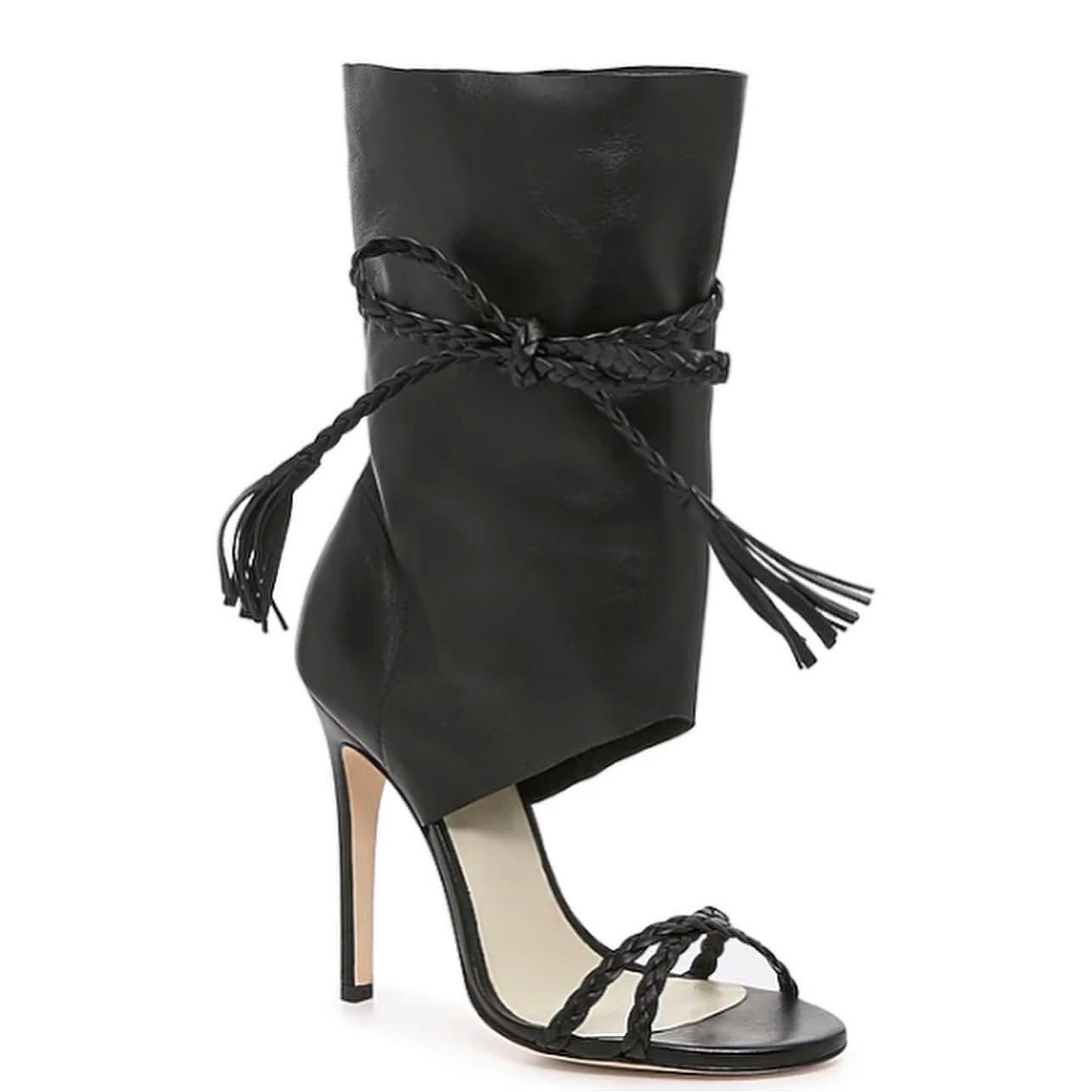 Misty Ankle Bootie Sandal in Black